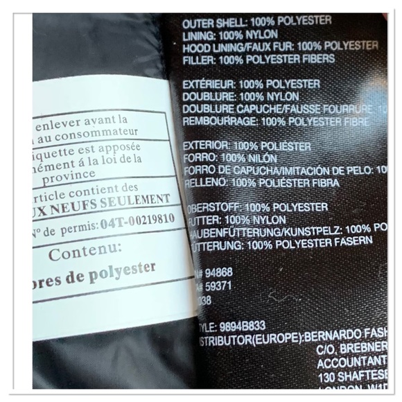 Bernardo Packable Puffer Jacket Light Gray Black Size Small - Picture 11 of 12